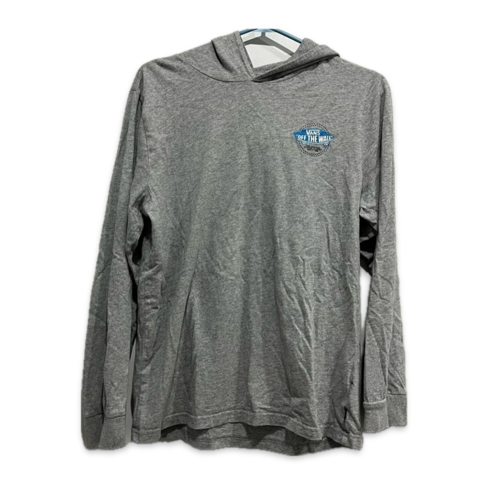 Boys Vans long sleeve hooded shirt